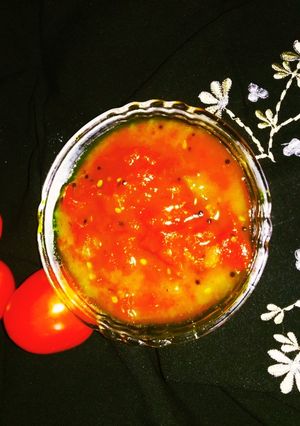 টমেটোর চাটনি(tomato chatni recipe in Bengali) রেসিপির প্রধান ছবি