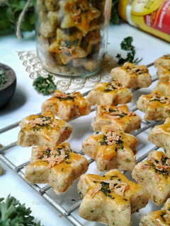 Foto resep Garlic cheese cookies