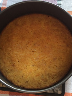 Una foto de Pastel de zanahoria y jengibre
