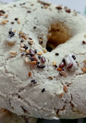 Una foto de 🥯 Bagels proteicos sin gluten 🥯