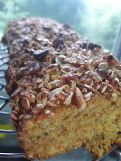 Una foto de Budín dulce saludable