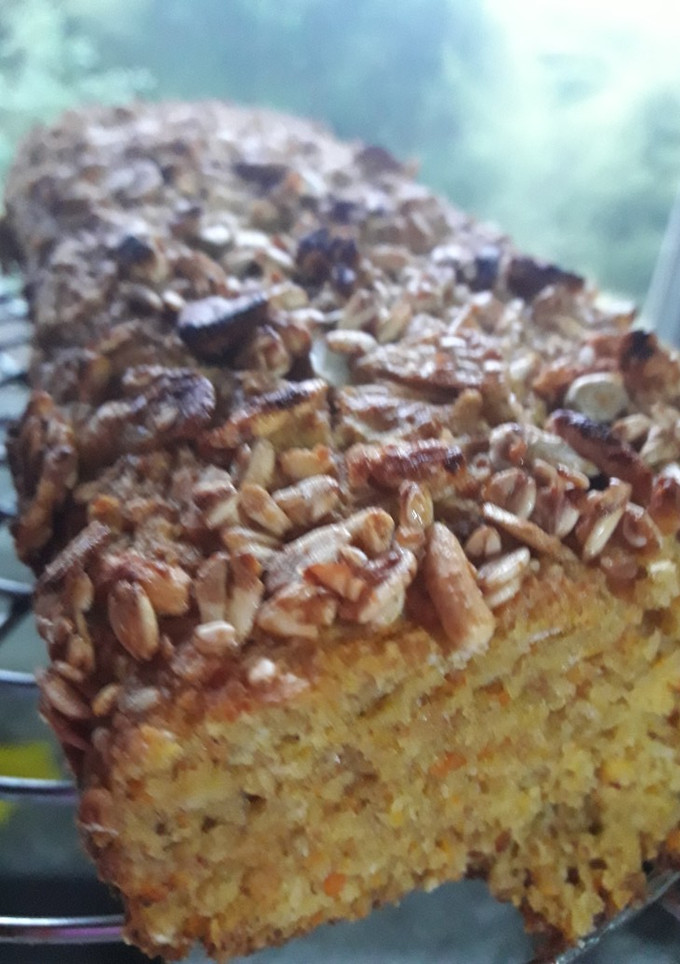 Una foto de Budín dulce saludable