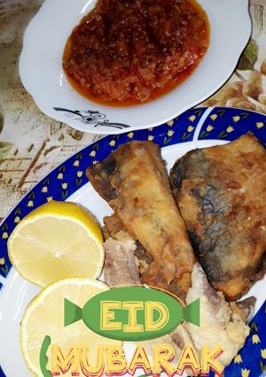 صورة لوصفة الفسيخ مع البندورة