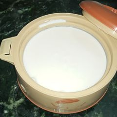 A picture of Curd in winter season.