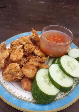Foto resep Udang Goreng Saus Asam Manis