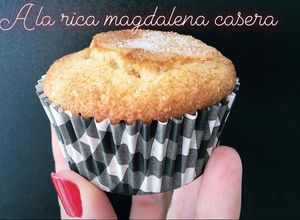 Una foto de Magdalenas caseras!