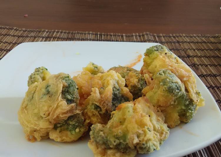 Cara Menghidangkan brokoli crispy yang Enak!