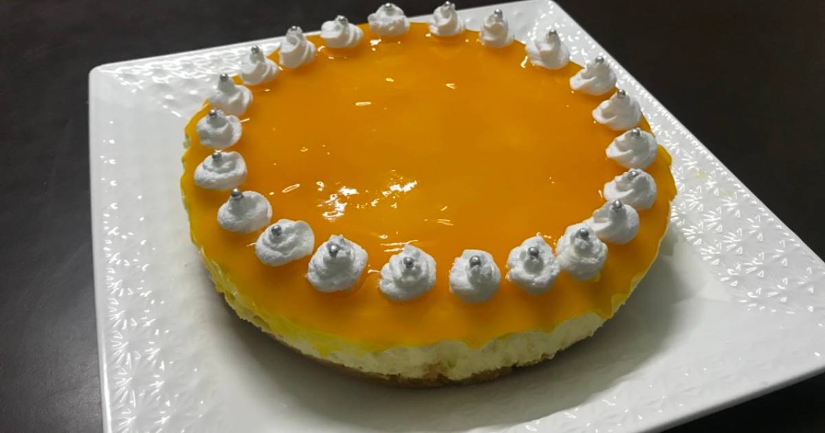 Mango cheesecake Recipe by Shiksha Swami - Cookpad