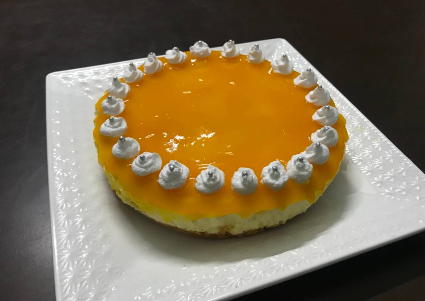 Mango cheesecake