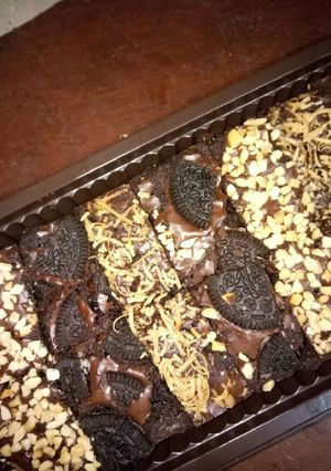 Foto resep Fudge Brownies (mix topping)