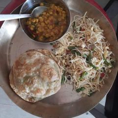 Chole puri A picture of Chole puri.