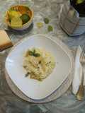 Articsókás rizottó lime-al és mentával / Risotto ai carciofi
