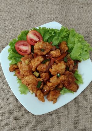 Foto resep 374. Fillet tengiri asam manis
