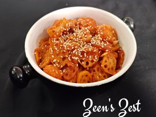 Chilli Garlic Lotus Stem