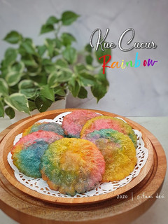 Foto resep 224. Kue Cucur Rainbow