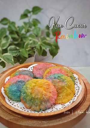 Foto resep 224. Kue Cucur Rainbow