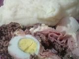 "Pan"de carne relleno c/puré