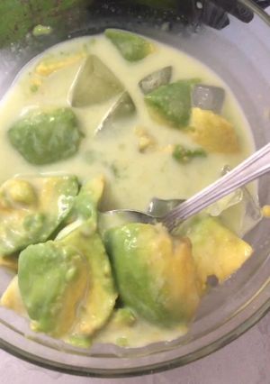 Foto resep Es Alpukat Simple
