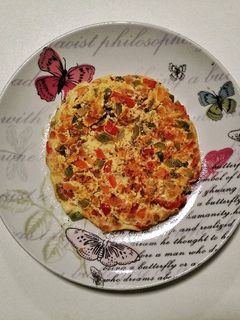 Una foto de Tortilla de vegetales