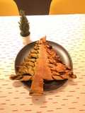 Sapin salé de pâte feuilletée