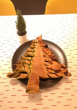 Une photo de Sapin salé de pâte feuilletée