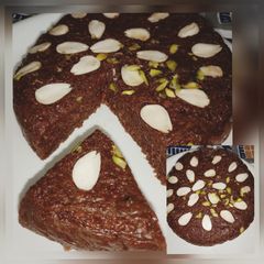 A picture of Habshi Halwa.