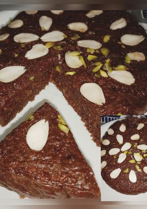 A picture of Habshi Halwa.