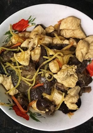 รูปของ อกไก่ผัดขิง (คลีน)