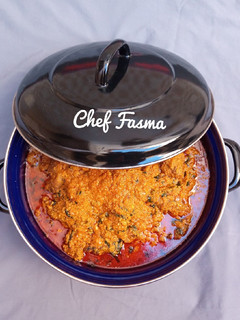 A picture of Egusi soup.