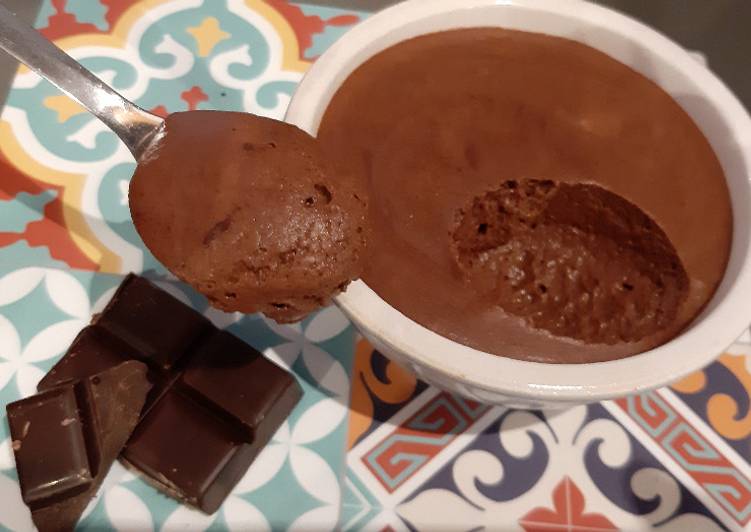 Mousse au chocolat vegan sans oeufs