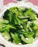 鹽麴炒青江菜