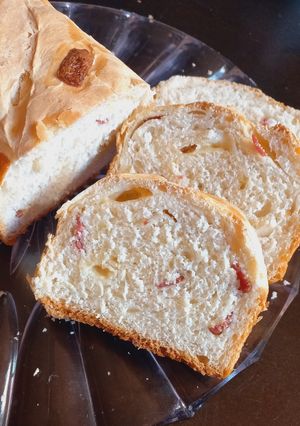 Una foto de 🍞Pan de Salame Y Queso🧀