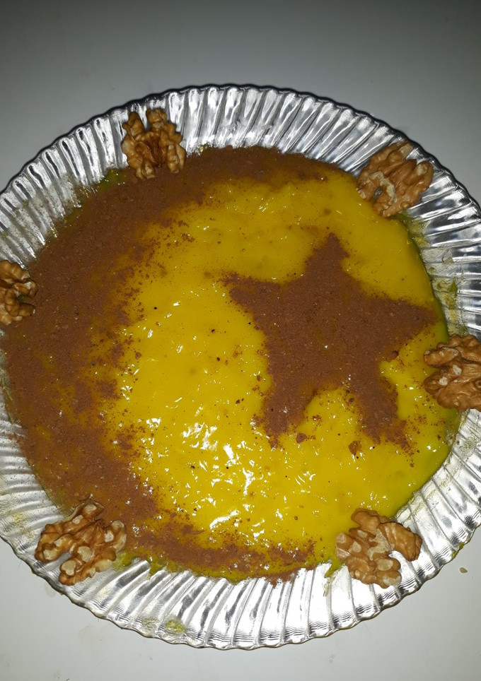 صورة لوصفة الزردة بالحليب العراقية