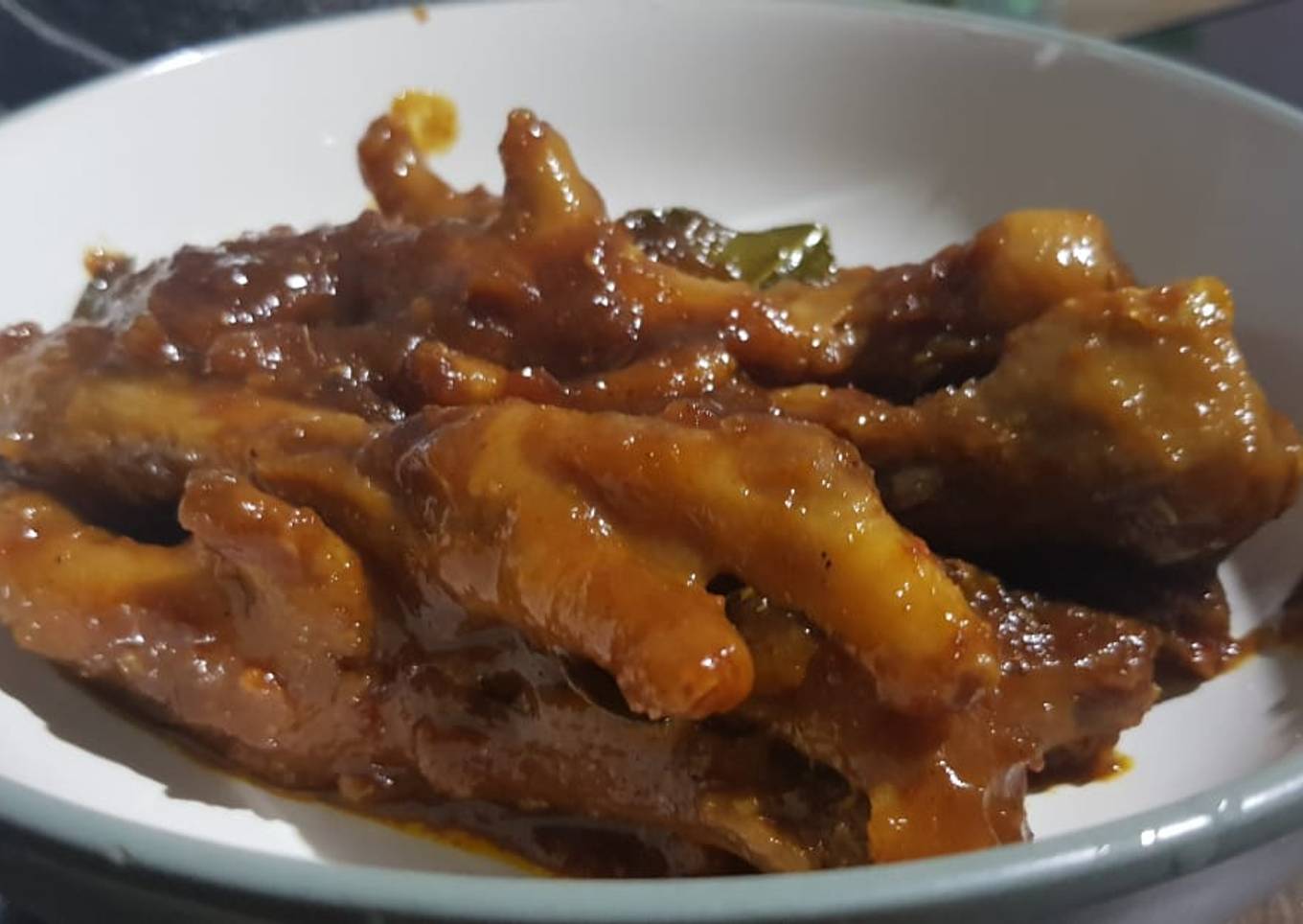 Ceker pedas manis