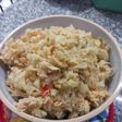 Falso arroz (coliflor) con pollo