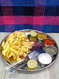 ક્રિસ્પીફ્રેન્ચ ફ્રાઈસ (Cripsy French Fries Recipe In Gujarati)