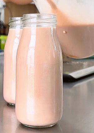 Hình của món Sữa hạt vị chocolate.