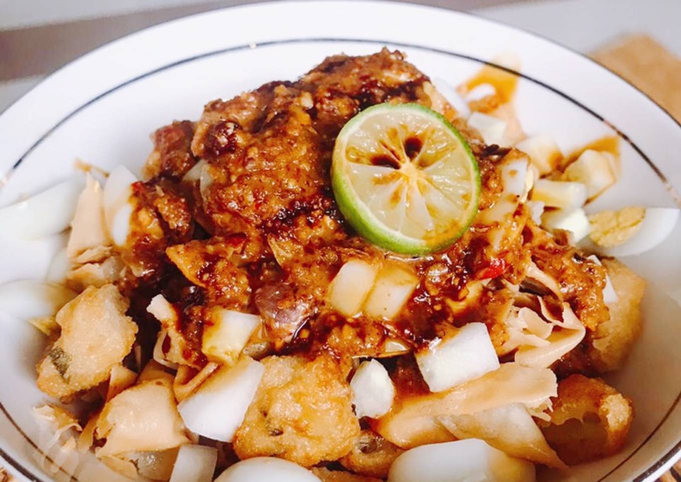 Batagor sederhana (bahan dasar tahu tanpa bakso/daging/ayam)