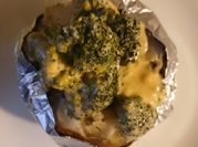 A picture of cheddar broccoli