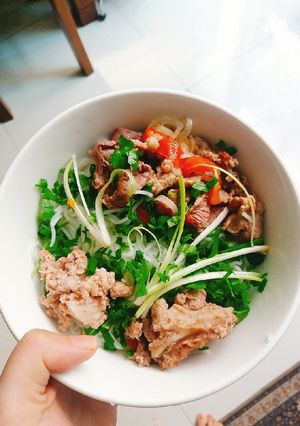 Hình của món Phở bò.