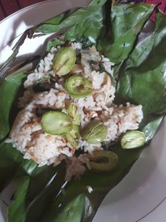 Foto resep Nasi Bakar Teri