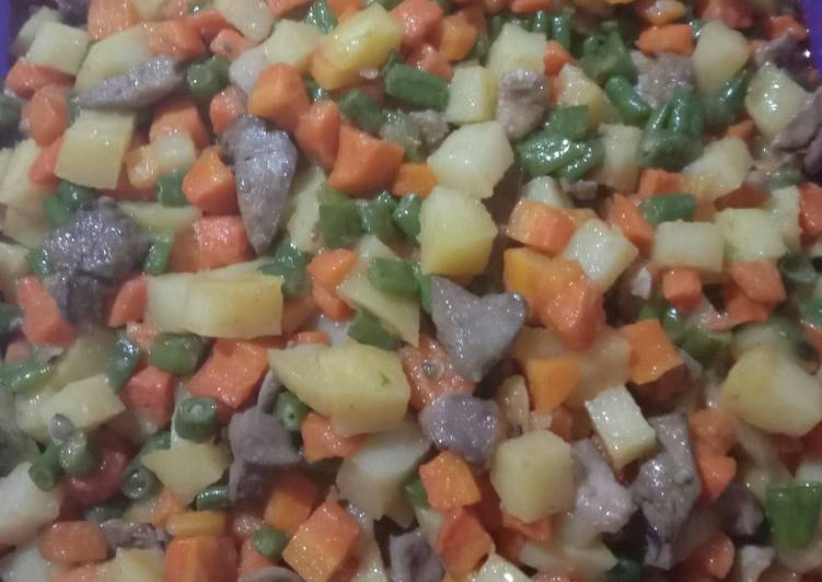 Resep: ""Sambel Atie ampla wortel kentang"" wenak😘😘😍😍👍🏼👍🏼👍💯💯 yang Nikmat