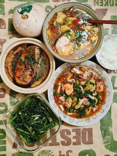 Hình của món Mâm cơm gia đình.