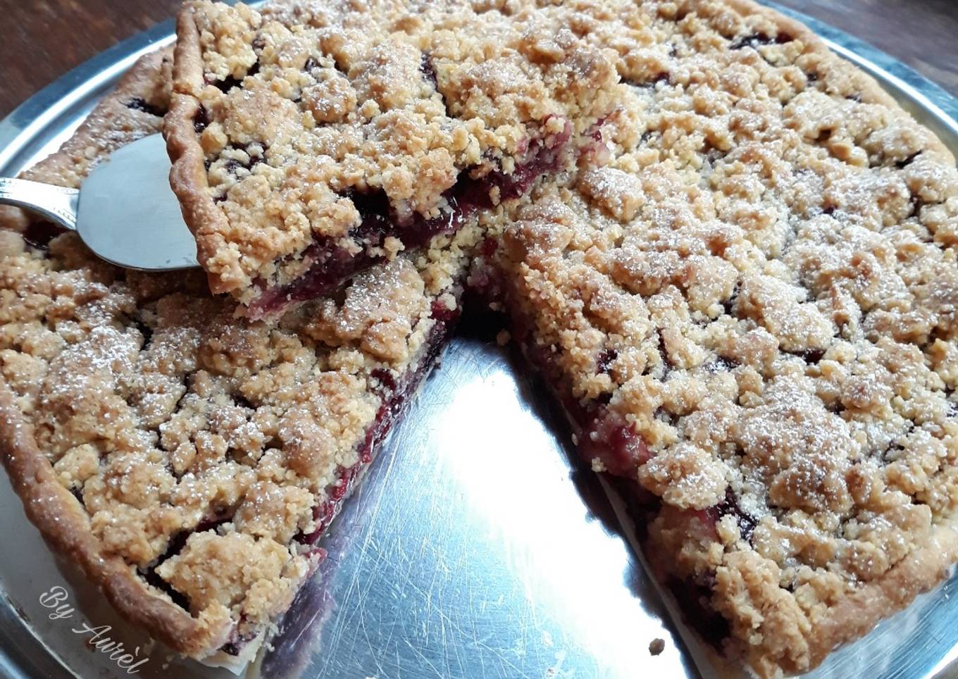 ☆Tarte Crumble aux Fruits Rouges☆