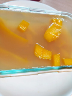 洋菜芒果凍 的食譜成品照片