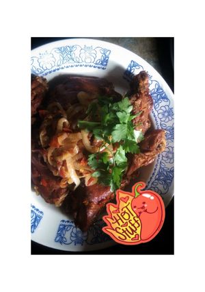 A picture of Peppered Chicken.