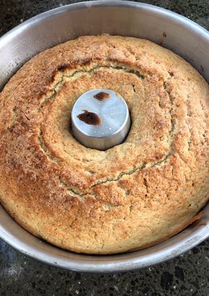 Una foto de Torta de coco rápida