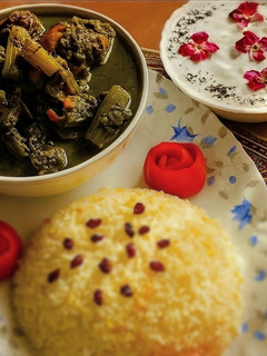 عکسی از دستور خورشت کرفس با مرغ 😋