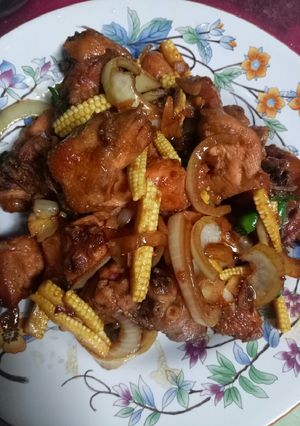 Foto resep Ayam kecap sederhana