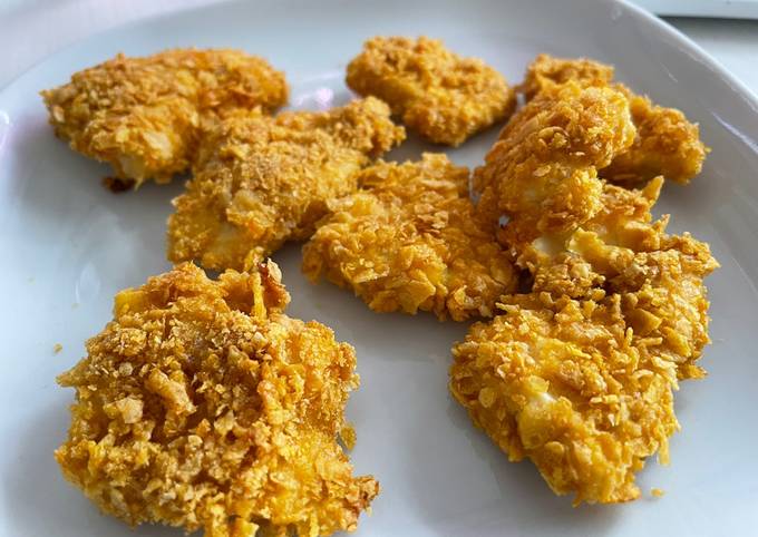 Nuggets de pollo realfooding Receta de mamoralesmc- Cookpad